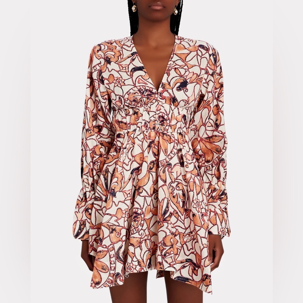 A.L.C. Salina Linen Mini Dress